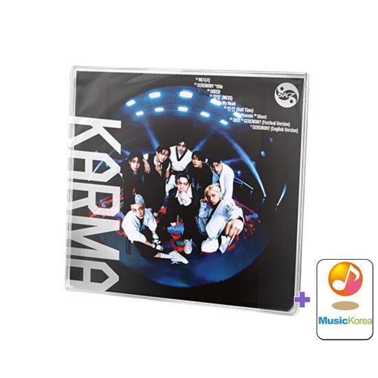 Stray Kids - The 4th Album [KARMA] (Karma Ver.) + MusicKorea Photocard